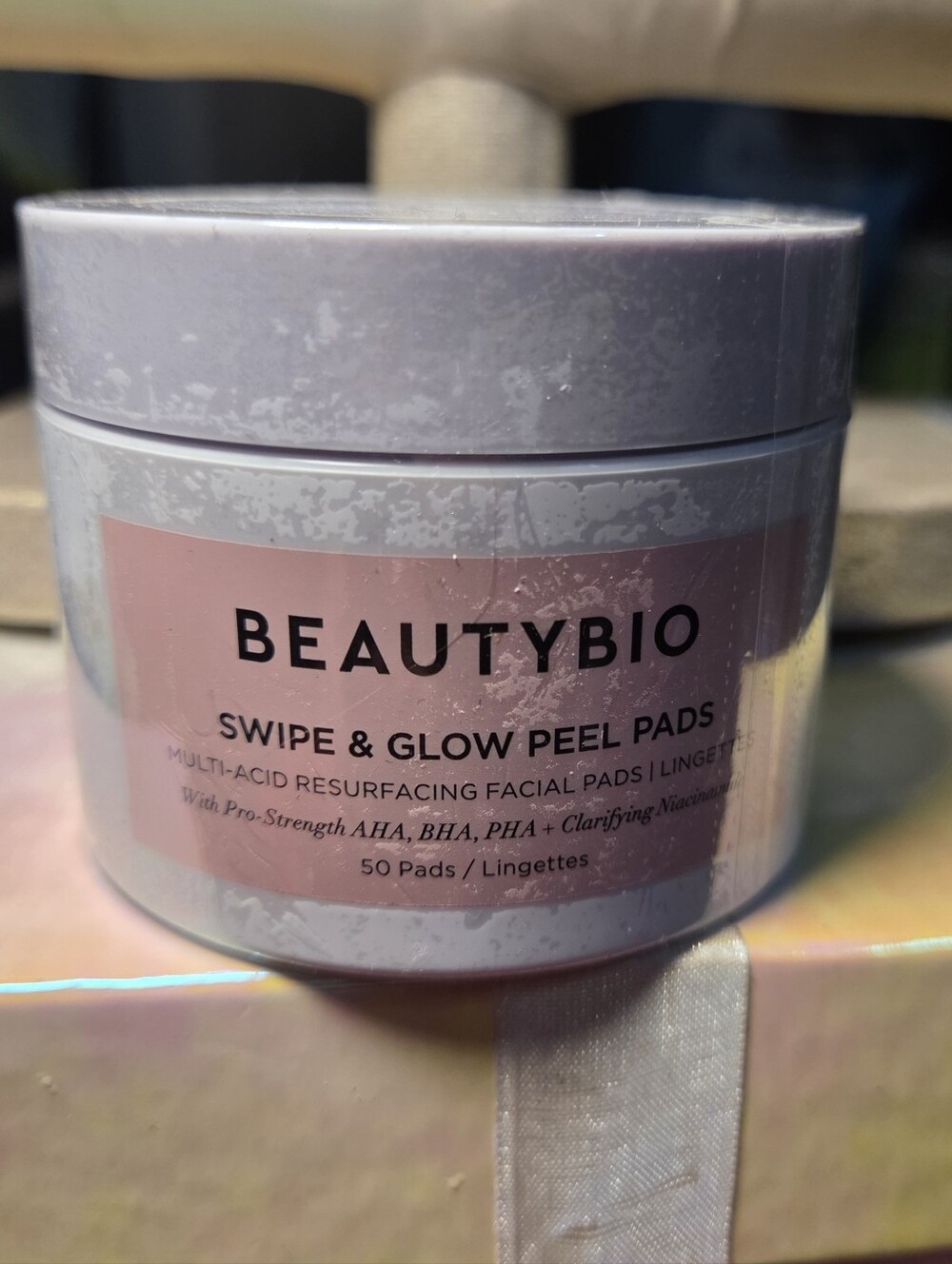 Brand New Sealed BeautyBio Swipe & Glow Peel Pads 50ct